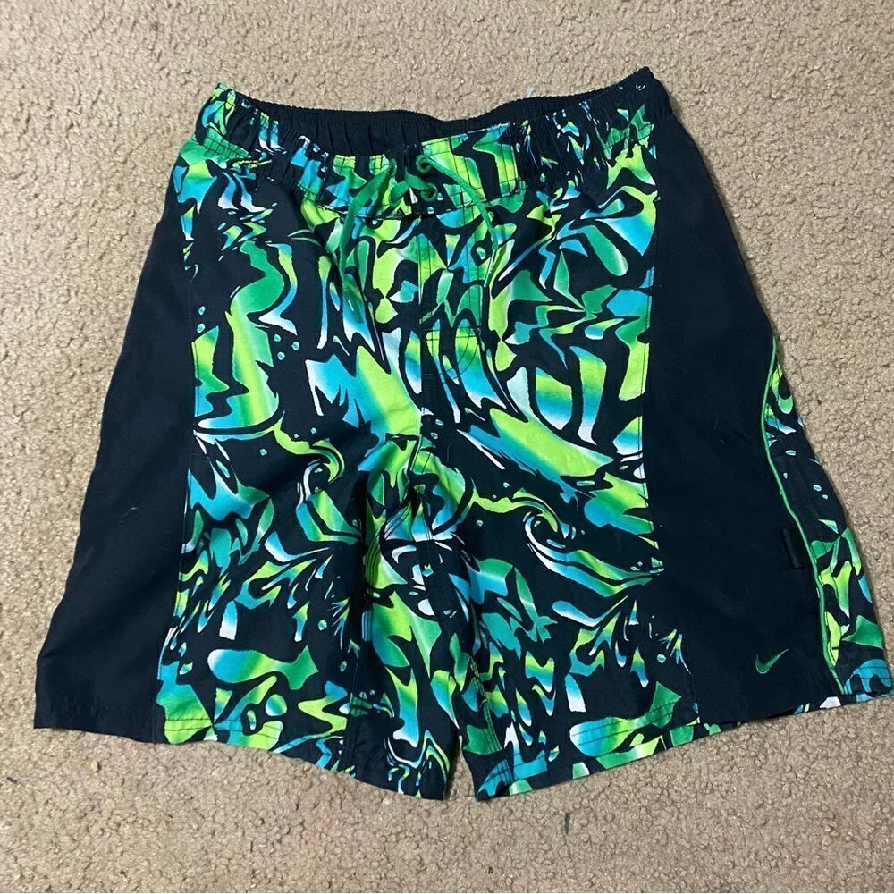 Nike Floral Swim Trunks